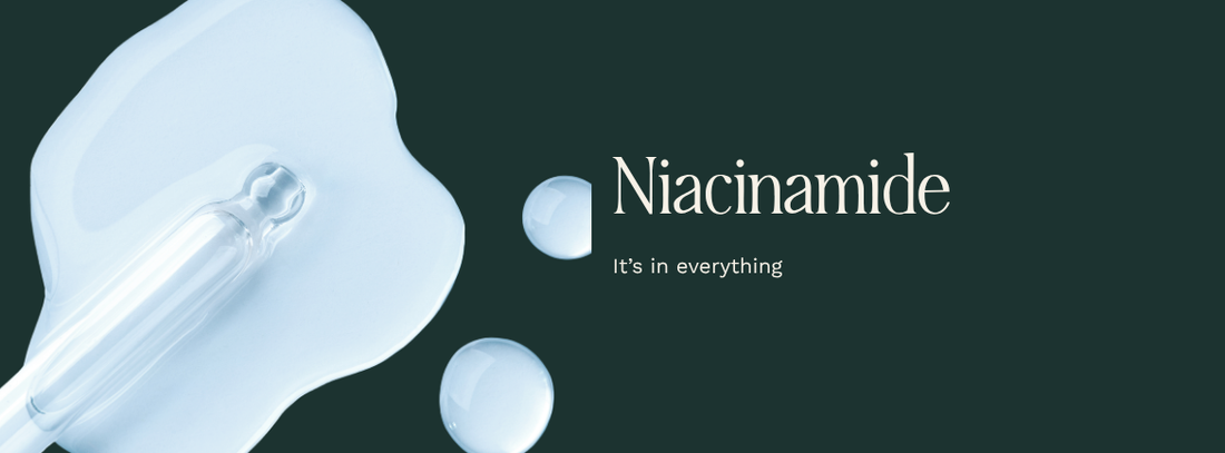 Niacinamide with dropper and liquid