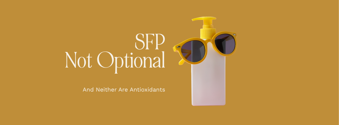 SPF is not Optional lotion sunglasses